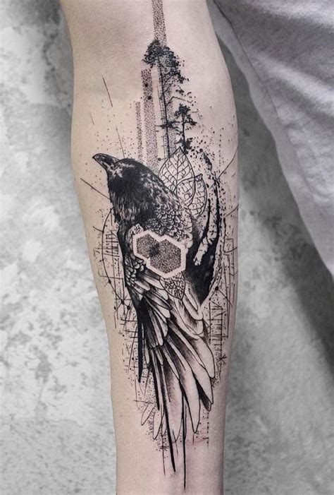 Koit Tattoo Raven Crow Tattoo Body Art Tattoos Tattoos
