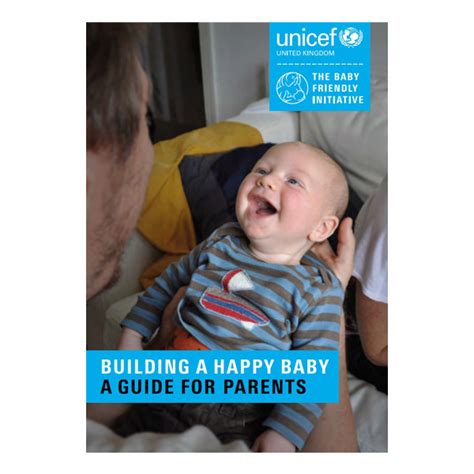 Building A Happy Baby A Guide For Parents Leaflet Baby Friendly