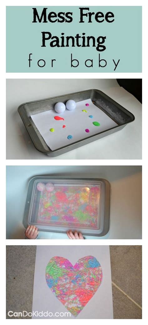 So this year for mother's day, skip the overwhelming card display and opt for one of these easy, printable mother's day cards. Mess Free Golf Ball Painting for Babies : Perfect for ...