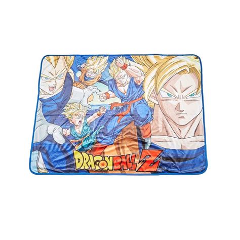 Group Dragon Ball Z Fleece Blanket