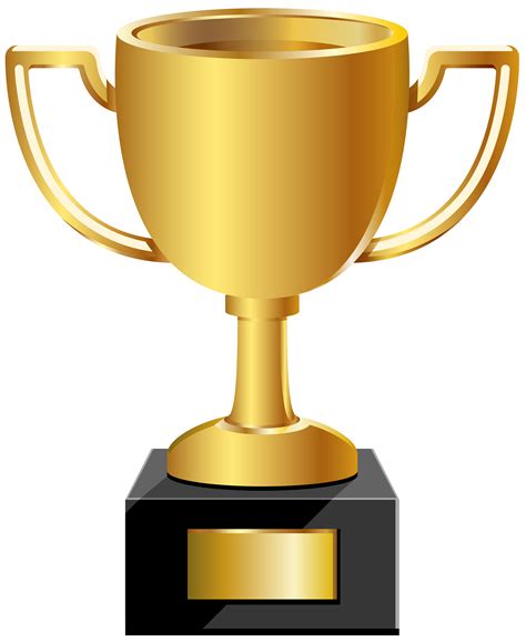 Winning Trophy Clipart Clear Winner Medal Clipart Transparent Images