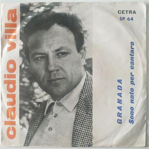 Claudio villa — chitarra romana 03:29. Claudio Villa - Granada / Sono Nato Per Cantare (1957 ...