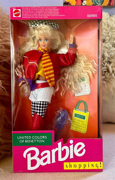 Nib United Colors Of Benetton Barbie Etsy