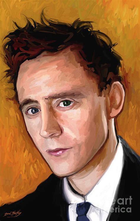 Tom Hiddleston Digital Art By Dori Hartley Pixels