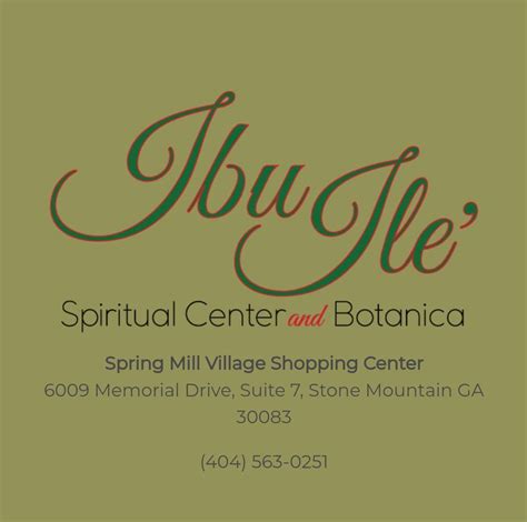 Ibu Ile Spiritual Center And Botanicapodcast All