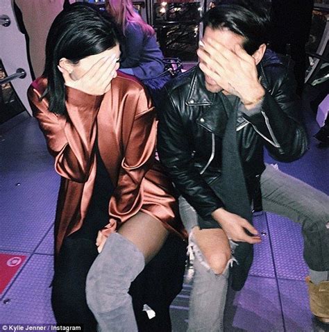 Kylie Jenner 17 Wears Provocative See Through Top And Push Up Bra Kylie Jenner Images Kylie