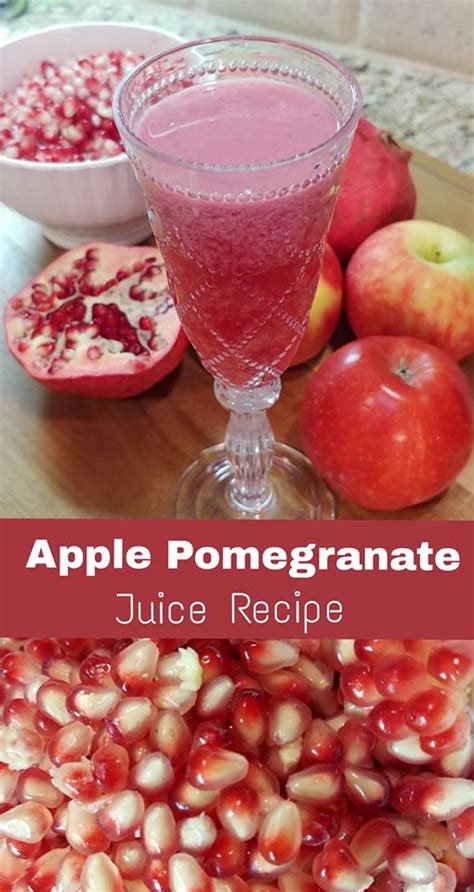 Apple Pomegranate Juice Jett S Kitchen