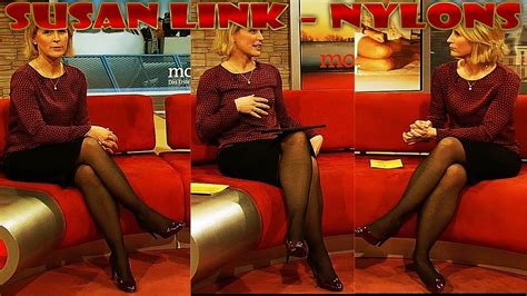 Susan Link Hd Nylons Pantyhose Collant Strumpfhose On Ard Morgenmagazin