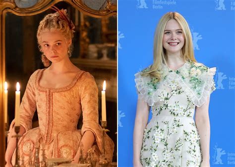 Elle Fanning As Catherine On The Great The Great Cast In And Out Of