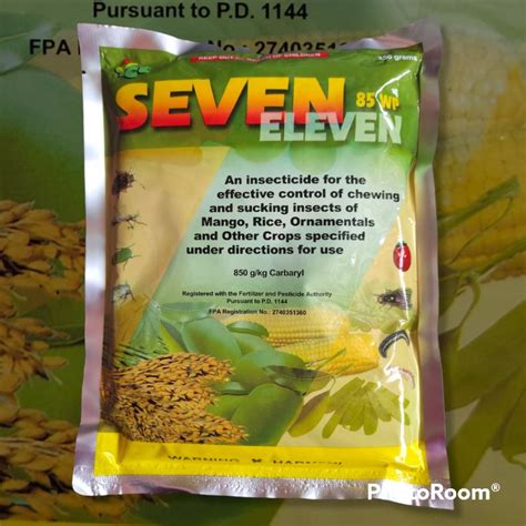 Seven Eleven 85 Wp Insecticide 50g250g Shopee Philippines