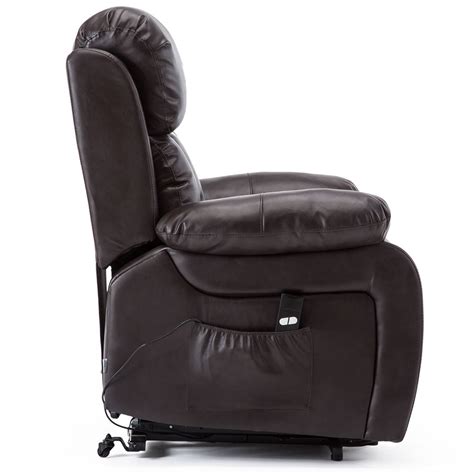 By prolounger (67) $ 492 75. CHESTER ELECTRIC RISE LEATHER RECLINER POWER ARMCHAIR ...