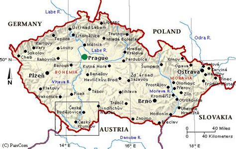 Česká republika), is sinds 1 januari 1993 vormt tsjechië een zelfstandig land, daarvoor was het het westelijke deel van. kaart tsjechië | Tsjechië, Praag