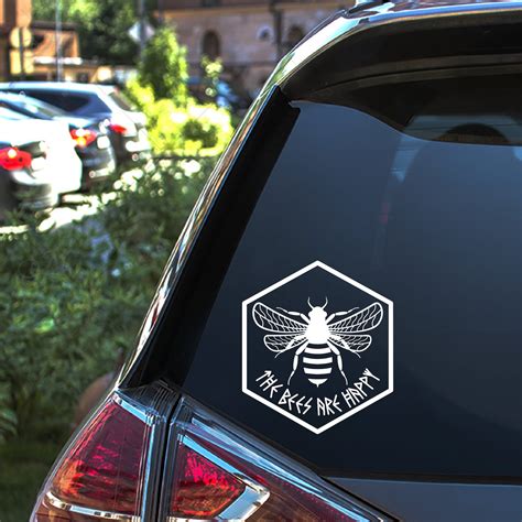 The Bees Are Happy Valheim Vinyl Decal Etsy