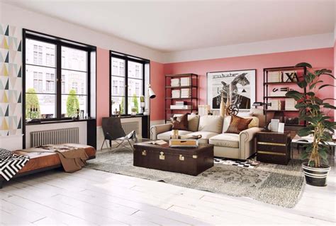 25 Pink Living Room Ideas Photos