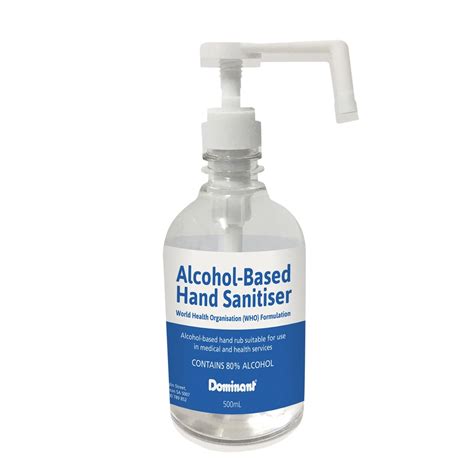 Dominant • Alcohol Based Hand Sanitiser