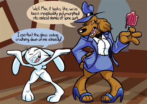Sam And Max Hit The Broad Rule 63 Anime Memes Funny Max Meme