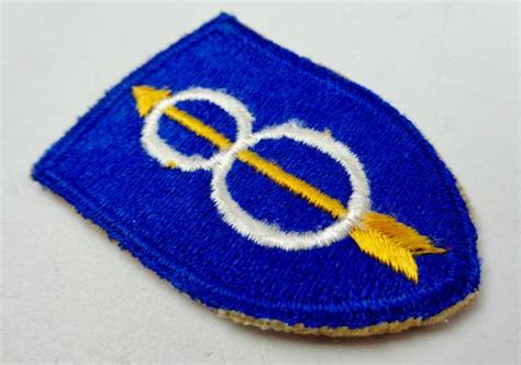 IMCS Militaria US WW2 8th Infantry Airborne Division Patch