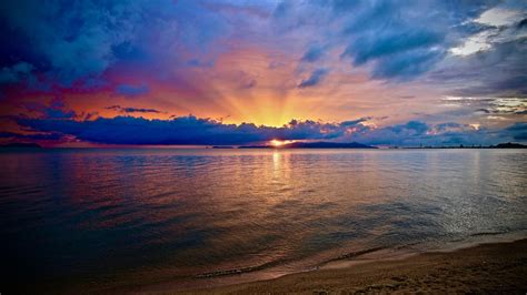 Sunset, clouds hd wallpaper posted in landscape & nature wallpapers category and wallpaper original resolution is 4000x3000 px. Wallpaper : photography, sunset, beach, clouds 1920x1080 - BlurStreak - 1340827 - HD Wallpapers ...
