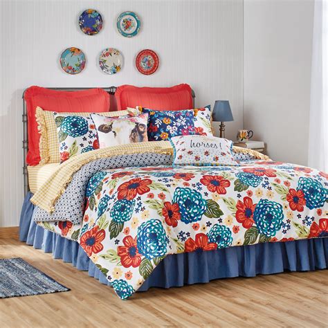 She died in 1872 and bequeathed her assets to the the women's medical college of. The Pioneer Woman Dazzling Dahlias Comforter - Walmart.com ...