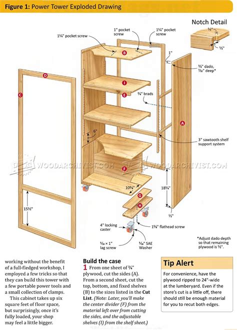 Maybe you would like to learn more about one of these? DIY Power Tool Storage Tower • WoodArchivist
