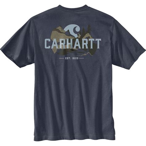 Carhartt Hw Pocket Outdoor Graphic T Shirt Mens