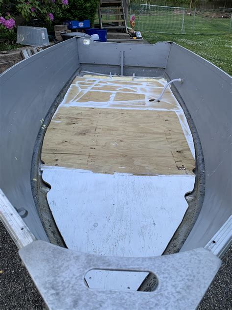 Aluminum Boats And Pressure Treated Plywood Flooring Question Can I