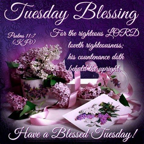 Tuesday Blessing Psalm 117 1611 Kjv For The Righteous Lord