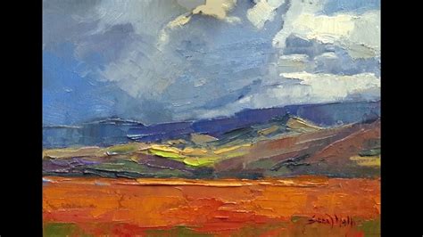 Oil Painting Study Landscape Impressionism Time Lapse Bold Color