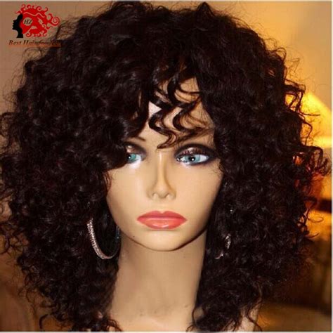 Top Quality Virgin Brazilian Front Lace Wigs Full Lace