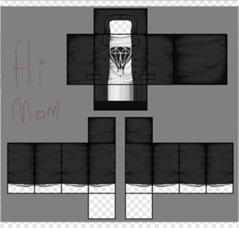 Roblox Black Shirt Template