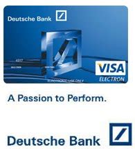 Some banks have agreements for free usage of atms; Mundo Das Marcas: DEUTSCHE BANK