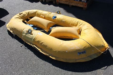 Vintage Inflatable Two Man Raft Able Auctions