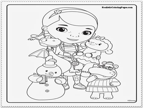 100% free, no strings attached! Doc McStuffins Coloring Pages Printable | Realistic ...