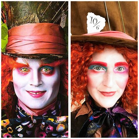 Mad Hatter Makeup Tutorial And Costume South Lumina Style