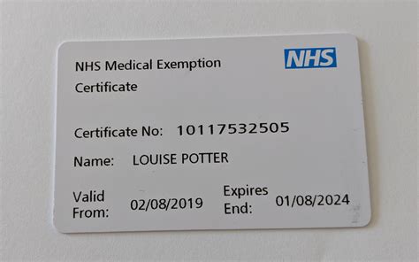 Nhs Medical Exemption Card Archives Pelican Healthcare