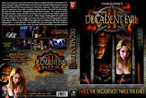 Decadent Evil Movie Dvd Scanned Covers Decadent Evil Dvd Covers