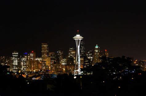 Fotofriday The Seattle Skyline By Night