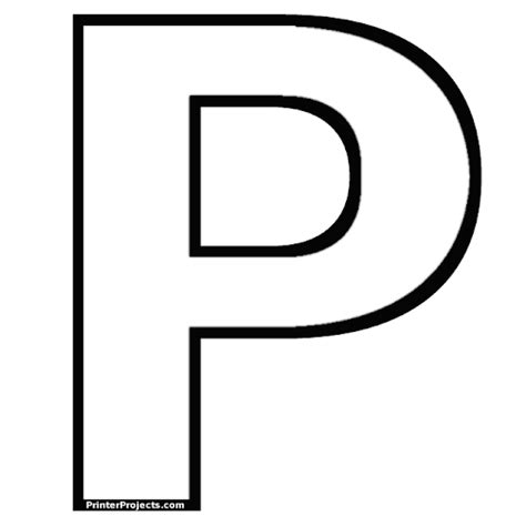 Letras para colorear grandes - Imagui