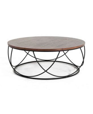 See more ideas about coffee table, decorating coffee tables, home decor. Modrest Strang Modern Round Coffee Table | macys.com ...