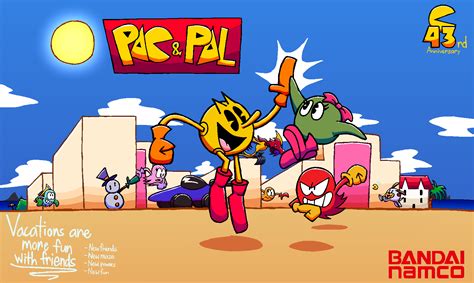 Pac Man 43rd Anniversary By Saffrox7650 On Newgrounds