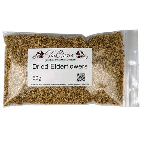 Dried Elderflowers 50g Bag Balliihoo