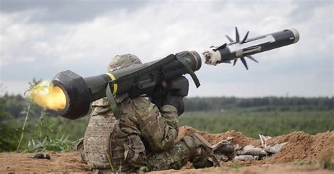 For First Time Ukraine Showcases Its American Made Javelin Missiles