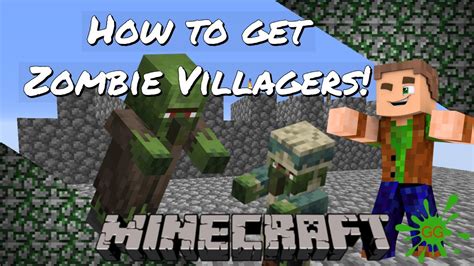 Minecraft Tutorial Easy Way To Get Zombie Villagers Creepergg