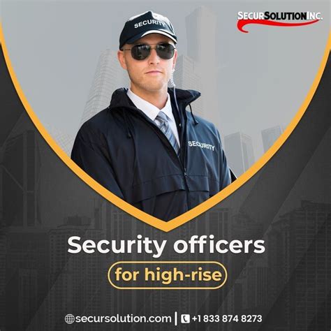 Security Officers For High Rise Security Officer Security Security