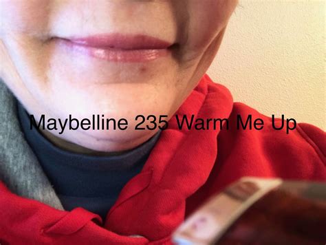 maybelline 235 warm me up maybelline lip colors color