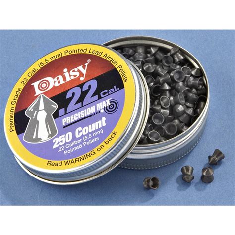 250 Ct Daisy 22 Pointhead Pellets 146441 Pellets And Bbs At Sportsmans Guide