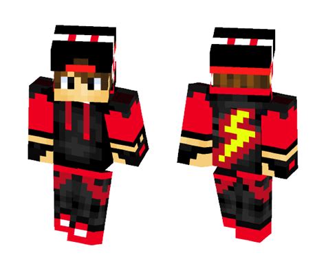 Download Cool Lightning Boy Minecraft Skin For Free
