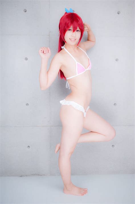 Micro Bikini Matsuoka Gou Ero Cosplay Definitely Daring Sankaku Complex