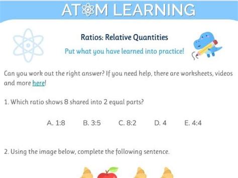 Upper Key Stage 2 Maths Ratios Teaching Resources