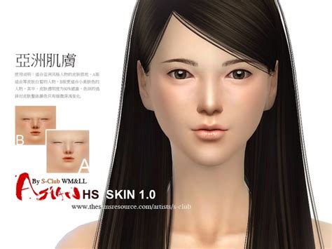 Sims 4 Cc Sims 4 Asian Skin